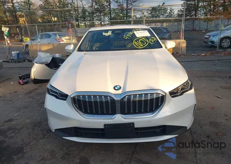 2026 BMW 530I xDrive from USA, damaged, VIN WBA53FJ03TCV25052